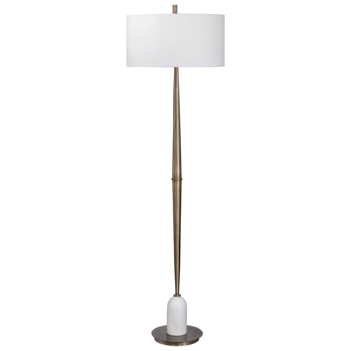 Uttermost Floor Lamps 28197 MidCentury Floor Lamp Wayside Furniture & Mattress Lamp